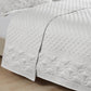 Croscill Classics Grey 3pc Quilt Set