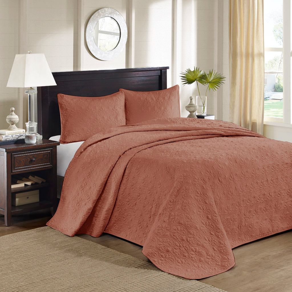 Madison Park 3 Piece Reversible Quilt Set