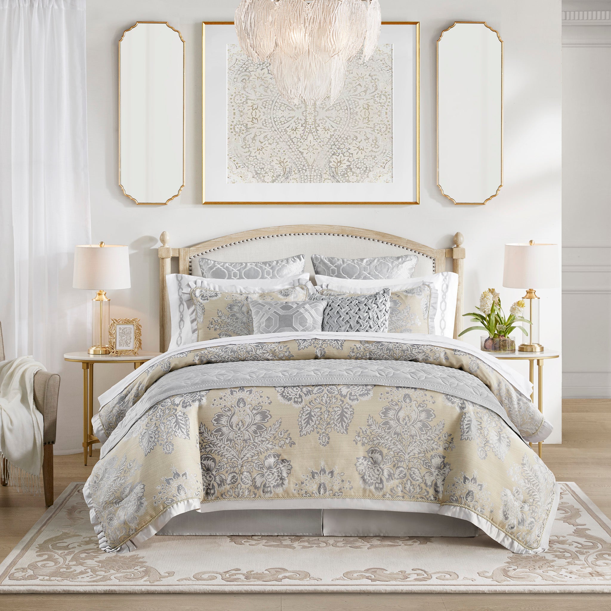 Croscill Classics Loretta 4 Piece Comforter Set Adultfashion Bedding Croscill Online Store 