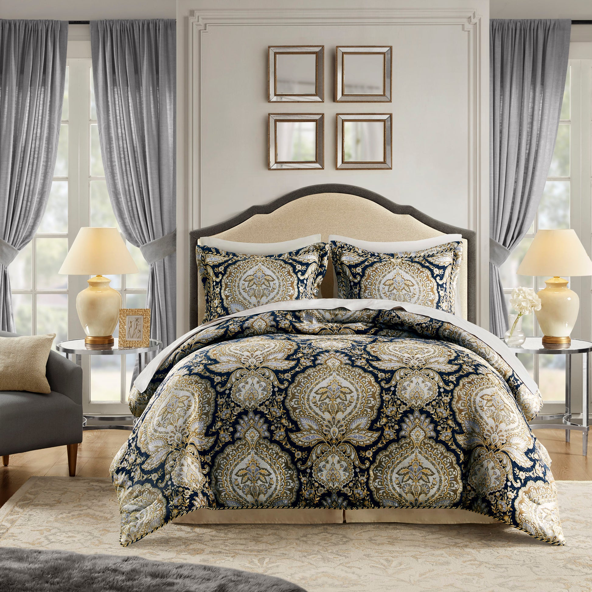 Croscill Classics - Valentina 4 Piece Comforter Set - Adult/Fashion Bedding  – Croscill Online Store