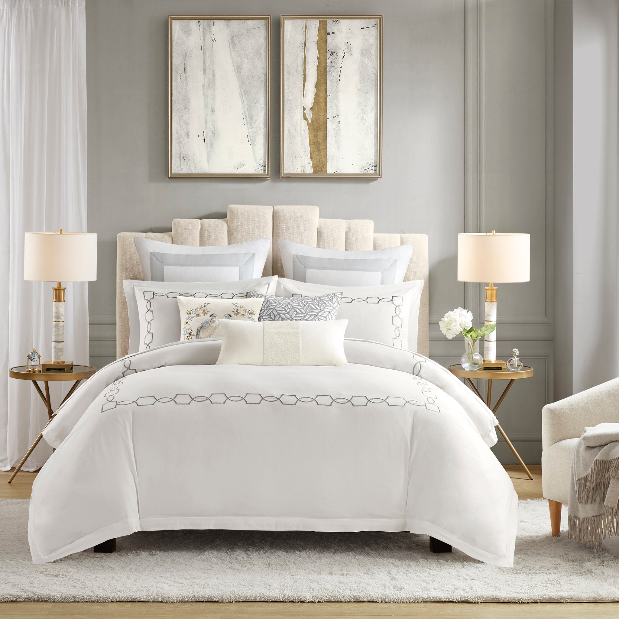 Croscill Beddings - Decorative Pillows & Comforter Sets In Full / Queen ...